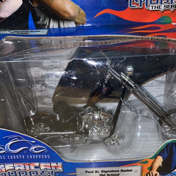 Joy Ride American Chopper The Series Paul Sr. Signature Series Old School 1:18 - Picture 3 of 15